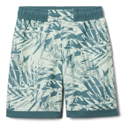 Columbia Toddler Boys Sandy Shores Boardshort, Metal Dye Palms Tonal/Metal, 3T