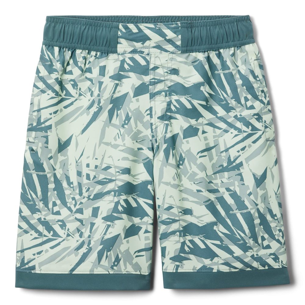 Columbia Toddler Boys Sandy Shores Boardshort, Metal Dye Palms Tonal/Metal, 3T