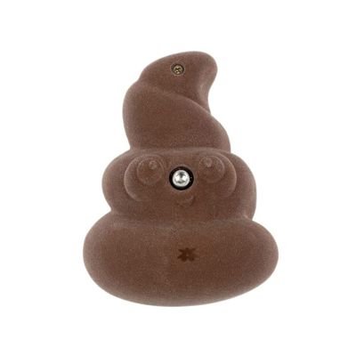 Atomik Climbing Holds Mr. Stinky in Earth Tone Brown