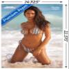 Trends International Sports Illustrated: Swimsuit Edition - Christen Harper 22 Wall Poster, 14.72" x 22.37", Premium Poster & Push Pin Bundle view 3