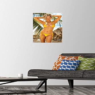 Trends International Sports Illustrated: Swimsuit Edition - Hailey Clauson 22 Wall Poster, 14.72" x 22.37", Premium Poster & Push Pin Bundle