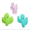 Atomik Climbing Holds Set of 3 Cactus in Light Purple, Teal, and Lime Green view 2