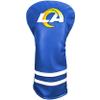 Team Golf NFL Los Angeles RAMS Vintage Driver Headcover - Printed Team Golf NFL Vintage Driver Golf Club Headcover, Form Fitting Design, Retro Design with Fleece Lining for Extra Club Protection view 1