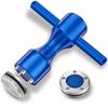 Gofotu Golf Weight 2pcs 5g/10g/15g/20g/25g/30g/35g/40g Golf Weights Wrench Kit Compatible with Titleist Scotty Cameron Putter Newport (40g) view 1