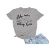 3X-Large Oxford Mens Hike More Worry Less Camping Hiking Outdoors Gift T-Shirt view 1