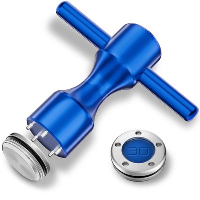 Gofotu Golf Weight 2pcs 5g/10g/15g/20g/25g/30g/35g/40g Golf Weights Wrench Kit Compatible with Titleist Scotty Cameron Putter Newport (30g)