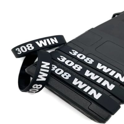 308 Win 7.62x51 Magazine Mag ID Silicone Band Durable (Pack of 3, 5 or 10) (5)