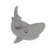 Atomik Climbing Holds XL Bolt-On Shark in Earth Tone Gray view 1