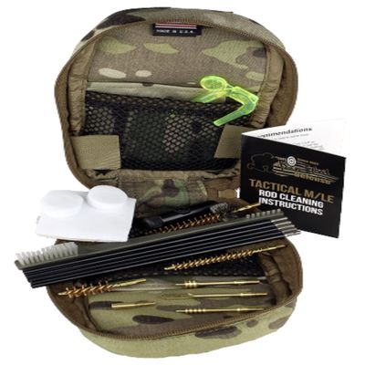 Pro-Shot Products Tactical Multi-Cam Pouch Rod Cleaning System for 5.56mm/.223 Cal. & 9mm