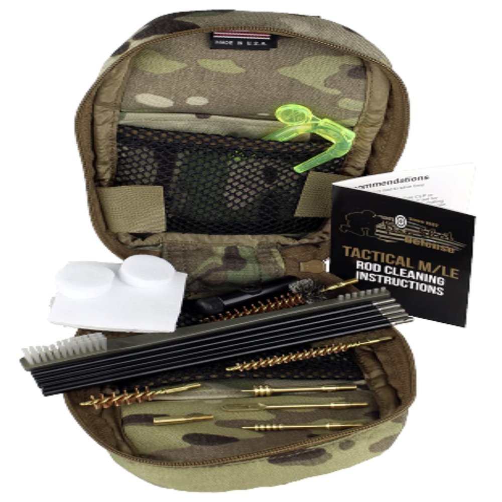 Pro-Shot Products Tactical Multi-Cam Pouch Rod Cleaning System for 5.56mm/.223 Cal. & 9mm