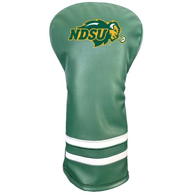 Team Golf NCAA North Dakota ST Vintage Driver Headcover - Printed Team Golf NCAA Vintage Driver Golf Club Headcover, Form Fitting Design, Retro Design with Fleece Lining for Extra Club Protection