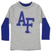 Outerstuff NCAA Toddler Goal Line Stand 3 in 1 Combo Tee, Air Force Academy 3T view 1