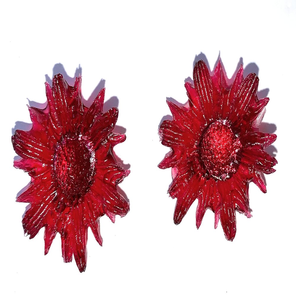 Fun Clips (Wildflower-Red)