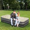LET'S CAMP Air Mattress Camping Airbed with Electric Pump 19" Twin Inflatable 2 Minutes Quick Self-Inflation Waterproof PVC Fabric Portable for Camping,Travel, Home Sleeping, Outdoor, Guests, RV view 1