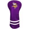 Team Golf NFL Minnesota Vikings Vintage Driver Headcover - Printed Team Golf NFL Vintage Driver Golf Club Headcover, Form Fitting Design, Retro Design with Fleece Lining for Extra Club Protection view 1