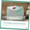 Camping Water Storage Bag Portable Water Pouch Strong Handle for Hiking BBQ Travel Outdoor Activities Foldable PVC Container view 2