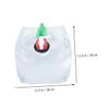 Camping Water Storage Bag Portable Water Pouch Strong Handle for Hiking BBQ Travel Outdoor Activities Foldable PVC Container view 3