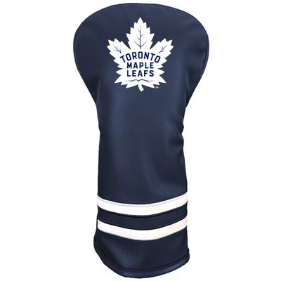 Team Golf NHL Toronto Maple Leafs Vintage Driver Headcover - Printed Team Golf NHL Vintage Driver Golf Club Headcover, Form Fitting Design, Retro Design with Fleece Lining for Extra Club Protection