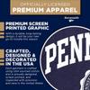 Barnesmith Pennsylvania State University PSU Nittany Lions Hooded Sweatshirt, Heritage, Navy, XX-Large view 4