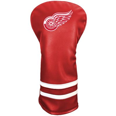 Team Golf NHL Detroit RED Wings Vintage Driver Headcover - Printed Team Golf NHL Vintage Driver Golf Club Headcover, Form Fitting Design, Retro Design with Fleece Lining for Extra Club Protection