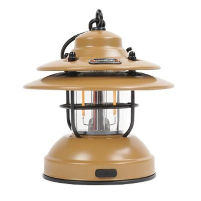 PPLL Electric Lanterns LED Retro Outdoor Camping Light, USB Camping Tent Light, Two-Speed Brightness Adjustment, Waterproof Life, Portable Mini Portable Light (Color : Brown, Size : 8 * 11cm)