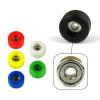 SPITBOARDS Fingerboard Bearing Wheels, CNC Polyurethane, Set of 4 Finger Skate Wheels (Blue) view 2
