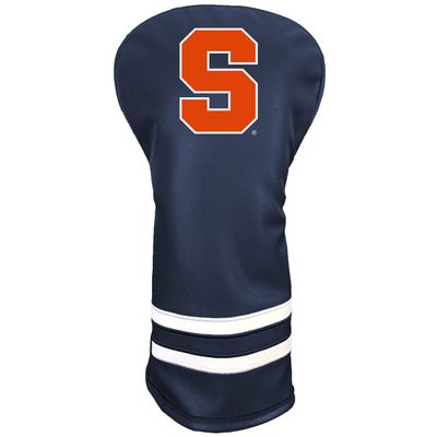 Team Golf NCAA Syracuse Vintage Driver Headcover - Printed Team Golf NCAA Vintage Driver Golf Club Headcover, Form Fitting Design, Retro Design with Fleece Lining for Extra Club Protection