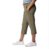 Columbia Women's Leslie Falls Capri, Stone Green, X-Small view 3
