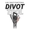 Blue Tees Golf 6-in-1 Premium Divot Tool & Ball Marker - Bottle Opener - Club Tee - Groove Cleaner - Putting Alignment - Designed to Be the Ultimate Tool for the Green  Silver view 3