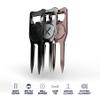 Blue Tees Golf 6-in-1 Premium Divot Tool & Ball Marker - Bottle Opener - Club Tee - Groove Cleaner - Putting Alignment - Designed to Be the Ultimate Tool for the Green  Silver view 4