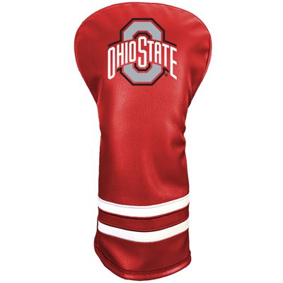 Team Golf NCAA Ohio ST Vintage Driver Headcover - Printed Team Golf NCAA Vintage Driver Golf Club Headcover, Form Fitting Design, Retro Design with Fleece Lining for Extra Club Protection