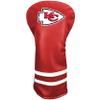 Team Golf NFL Kansas City Chiefs Vintage Driver Headcover - Printed Team Golf NFL Vintage Driver Golf Club Headcover, Form Fitting Design, Retro Design with Fleece Lining for Extra Club Protection view 1