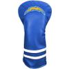 Team Golf NFL Los Angeles Chargers Vintage Driver Headcover - Printed Team Golf NFL Vintage Driver Golf Club Headcover, Form Fitting Design, Retro Design with Fleece Lining for Extra Club Protection view 1
