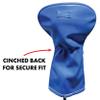Team Golf NFL Los Angeles Chargers Vintage Driver Headcover - Printed Team Golf NFL Vintage Driver Golf Club Headcover, Form Fitting Design, Retro Design with Fleece Lining for Extra Club Protection view 2