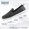 isotoner Zenz Men's Hatch Knit Boater Moccasin view 3