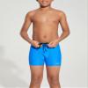 LEAO Youth Boys' Swim Jammers Solid Swimsuit Square Leg Swimming Shorts UPF 50+ Sun Pretection Quick Dry Royal XL view 3