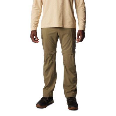Columbia Men's Silver Ridge Utility Convertible Pant, Stone Green, 32