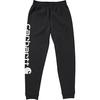 Carhartt Boys' Fleece Joggers Sweatpants Knit Pants, Caviar Black, X-Large (18/20) view 2