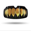 Impact Quick-Fit All Sports Mouthguard Boxing, MMA, Lacrosse, Football, Hockey, Basketball, Jiu-Jitsu, and More (Gold Fangs, Youth) view 1