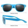 TUPARKA 20 Pack Kids Sunglasses Bulk for Summer Pool Party Favors Birthday Parties Goody Bag Fillers, Blue view 2