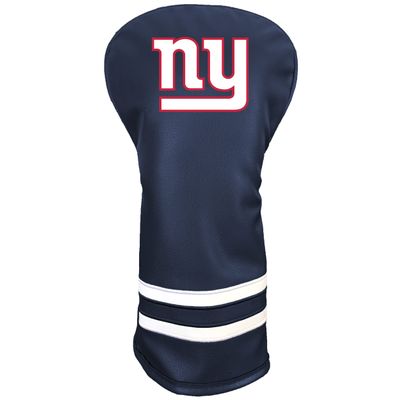 Team Golf NFL New York Giants Vintage Driver Headcover - Printed Team Golf NFL Vintage Driver Golf Club Headcover, Form Fitting Design, Retro Design with Fleece Lining for Extra Club Protection