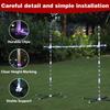 Outdoor Games Yard Games for Adult Family Kids, 2 in 1 Limbo Games with Led Light, Perfect for Camping, Beach, Lawn view 3