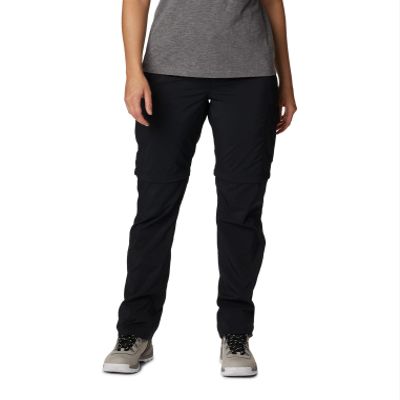 Columbia Women's Silver Ridge Utility Convertible Pant, Black, 6