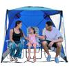 CoverU Sports Tent Pod Sun Protection - Pop Up 2 Person Hot Climate Canopy Shelter - Patent Pending - Blue view 1