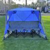 CoverU Sports Tent Pod Sun Protection - Pop Up 2 Person Hot Climate Canopy Shelter - Patent Pending - Blue view 4