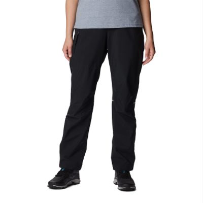Columbia Women's Hazy Trail Rain Pant, Black, X-Small