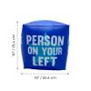 TMD Retail Giant Dice Drinking Game for Adults - Blow Up Dice PVC Inflatable and Reusable 2 Dice - 10" - Jumbo Dice for Indoor Outdoor Fun Games, Pool Parties, Lawn Floor Games view 2