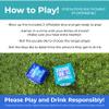 TMD Retail Giant Dice Drinking Game for Adults - Blow Up Dice PVC Inflatable and Reusable 2 Dice - 10" - Jumbo Dice for Indoor Outdoor Fun Games, Pool Parties, Lawn Floor Games view 4