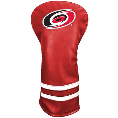 Team Golf NHL Carolina Hurricanes Vintage Driver Headcover - Printed Team Golf NHL Vintage Driver Golf Club Headcover, Form Fitting Design, Retro Design with Fleece Lining for Extra Club Protection