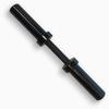 CAP Barbell 2" Solid Olympic Dumbbell Handle, No Collars, Black view 1
